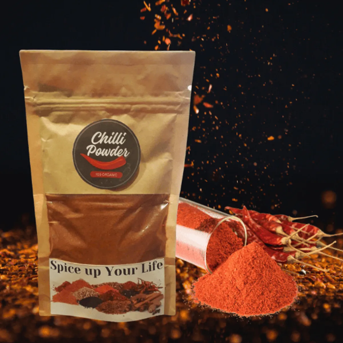 Himalayan red chilli powder 100g pack