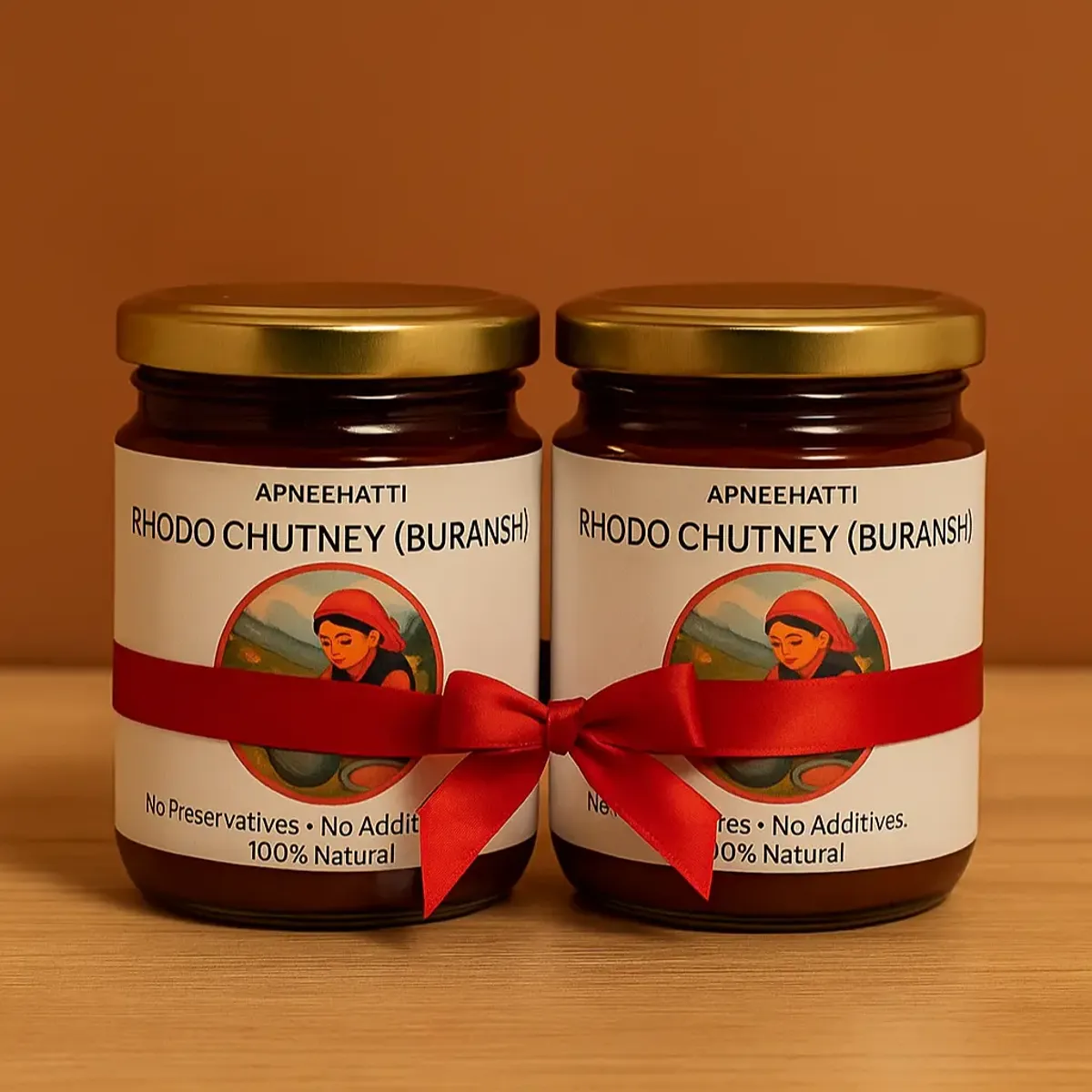  Himalayan Rhododendron Chutney combo pack of 2 jars 