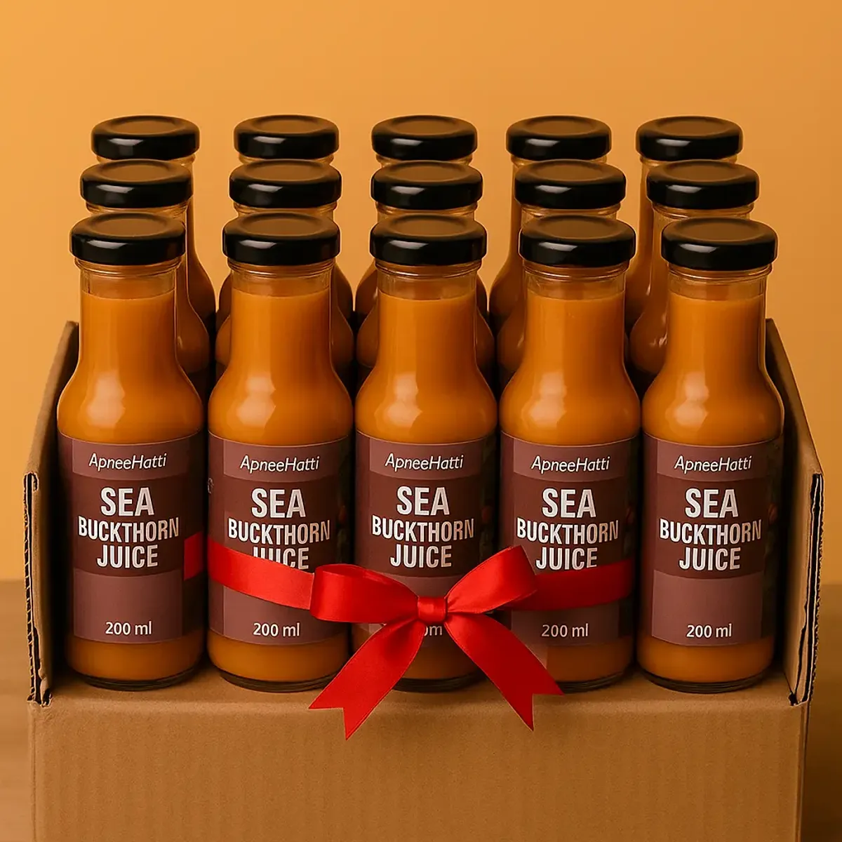 Himalayan Seabuckthorn Juice combo pack of 15 bottles 200ml each