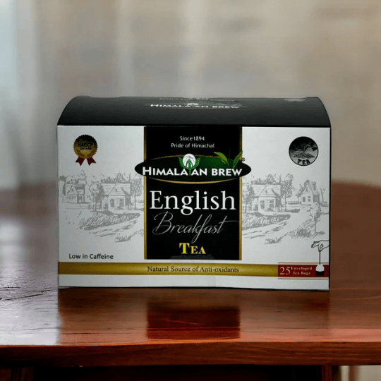 Apneehatti English Breakfast Black Tea – Strong Black Tea Sachets for Energy and Focus