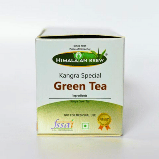 Apneehatti Kangra Special Green Tea – Pure Himalayan Green Tea Sachets for Wellness & Detox