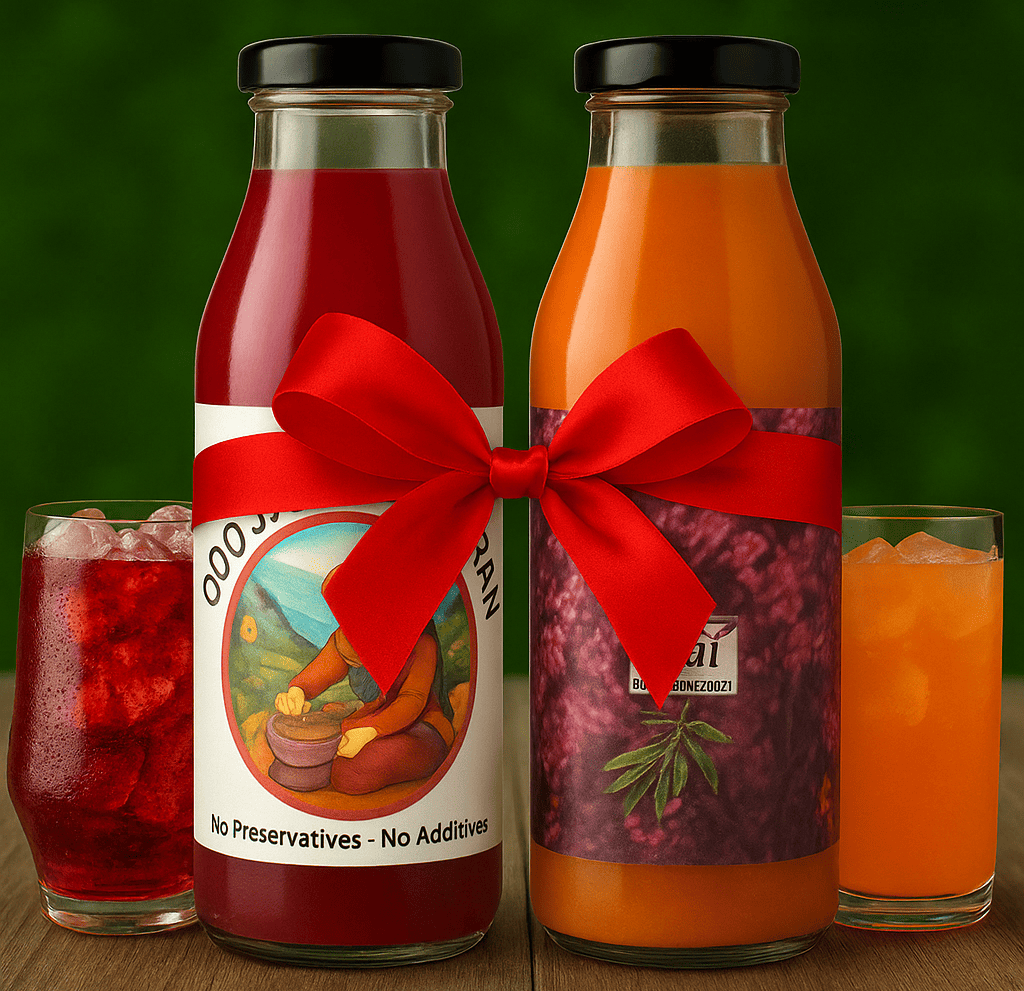 Apneehatti Himalayan Special Juices Combo with seabuckthorn and buransh juice