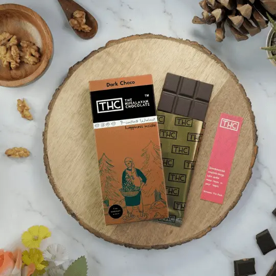 Apneehatti roasted walnut dark chocolate happiness box pack of 5