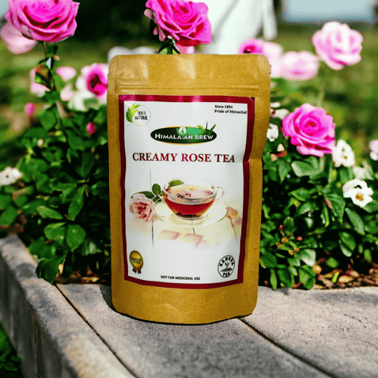 Creamy Rose Black Tea – Luxurious Floral Black Tea with Smooth Creamy Notes