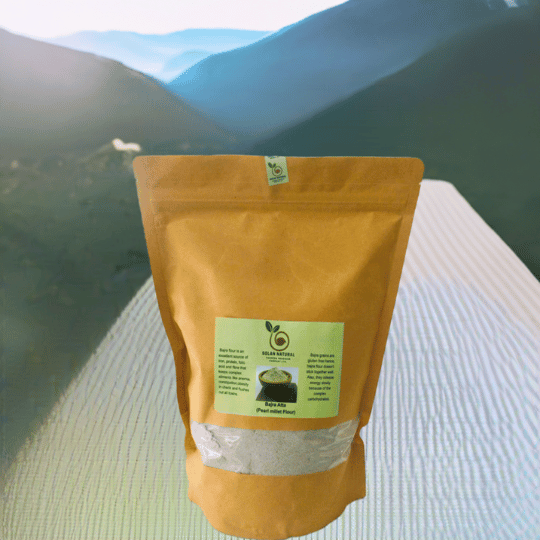 Himalayan Organic Bajra Atta 1kg Stone-Ground Pearl Millet Flour