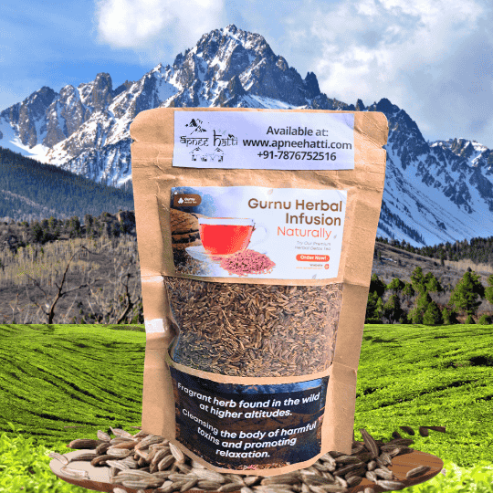 Apneehatti Gurnu Herbal Tea 80g Caffeine-Free Himalayan Herbal Infusion