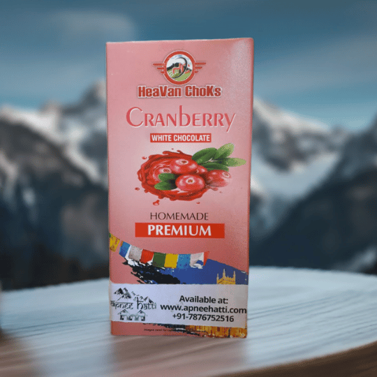 Himalayan Cranberry White Chocolate premium homemade