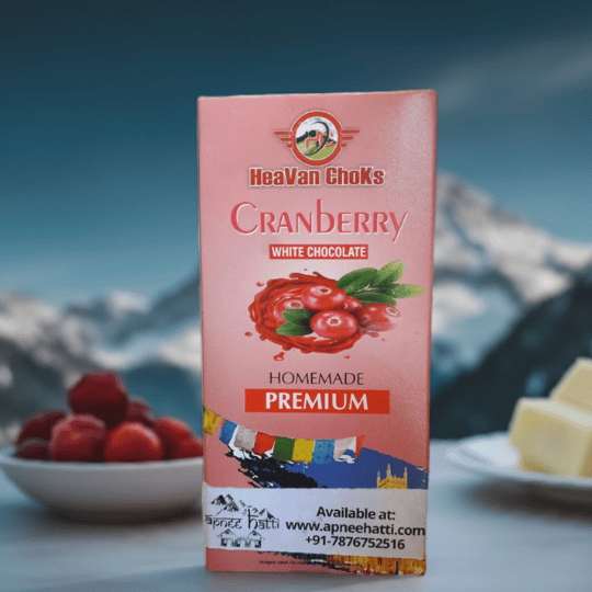 Apneehatti Cranberry White Chocolate 50g