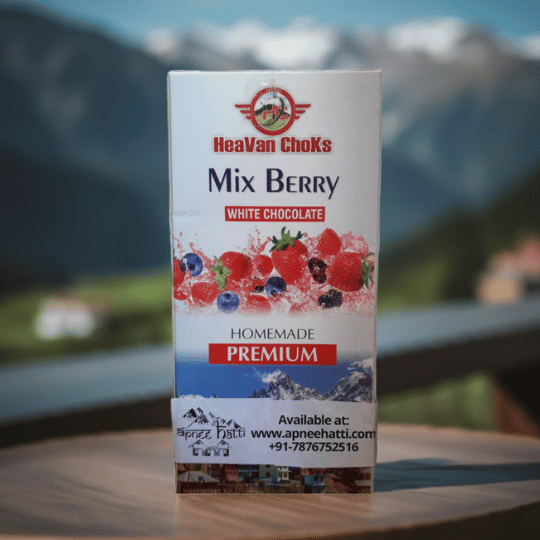 Apneehatti Mix Berry White Chocolate 50g
