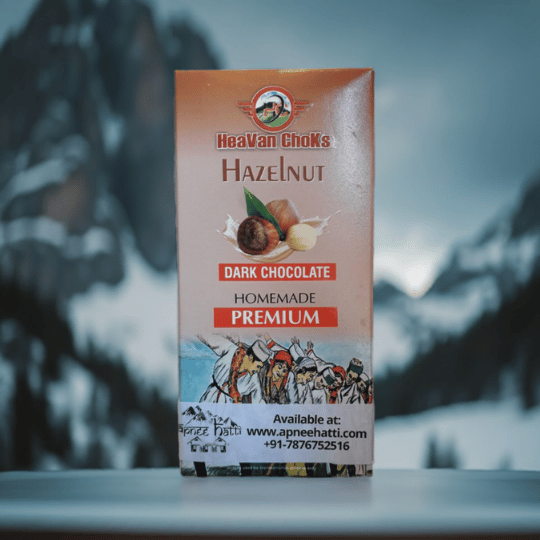 Apneehatti Hazelnut Dark Chocolate 50g