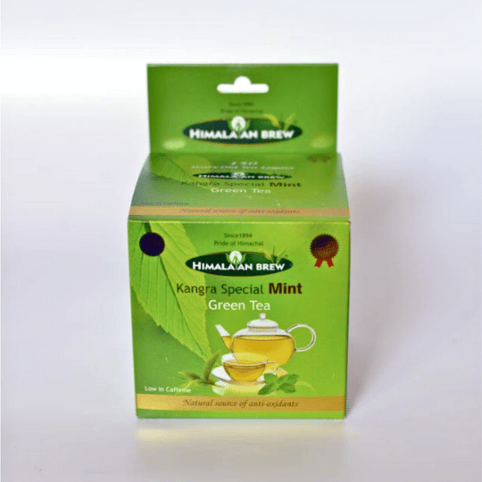 Apneehatti Kangra mint green tea loose leaf 150g