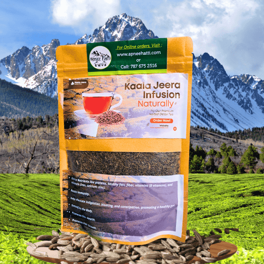Apneehatti Himalayan kala jeera black cumin seeds 100g