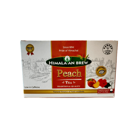 Apneehatti peach hibiscus tea bags with honey and stevia
