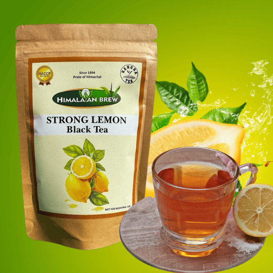 Apneehatti strong lemon black tea loose leaf citrus blend 100g