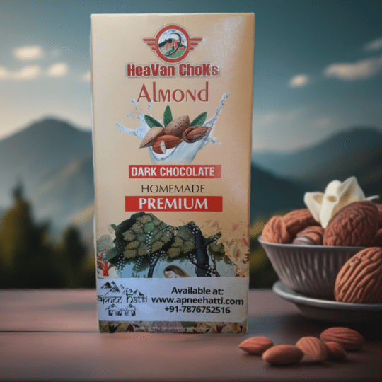 Apneehatti Almond Dark Chocolate 50g