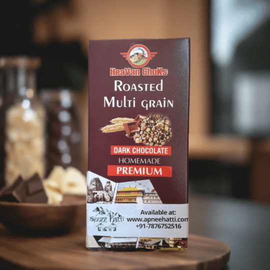 Apneehatti Roasted Multi Grain Dark Chocolate 50g