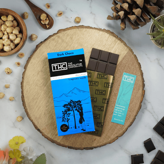 Apneehatti Hazelnut Dark Chocolate Pack of 5 (50g Each)