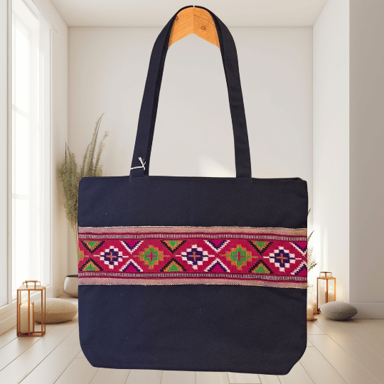 Apneehatti Kullu Patti Handcrafted Canvas Tote Bag