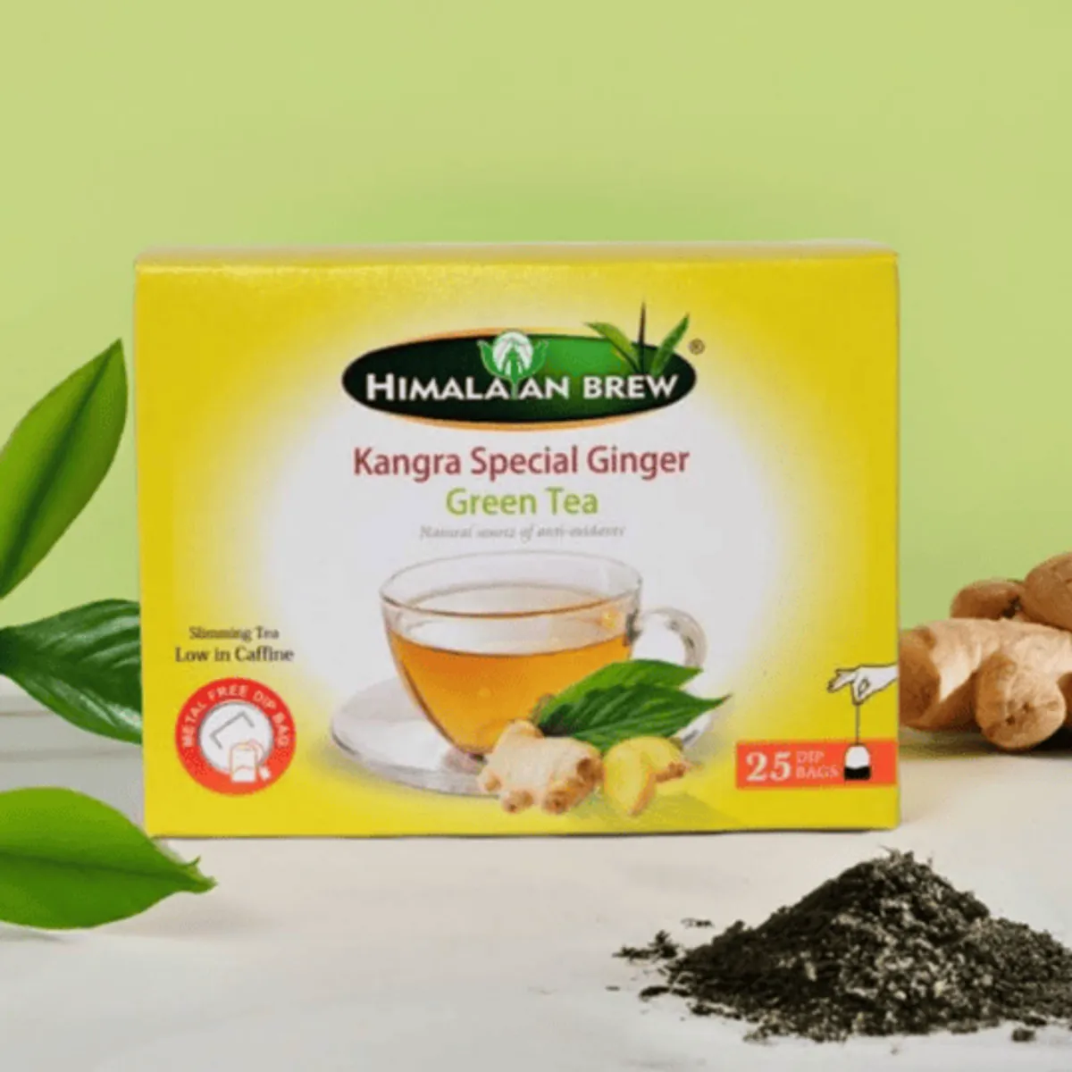 Kangra Special Ginger Green Tea bags