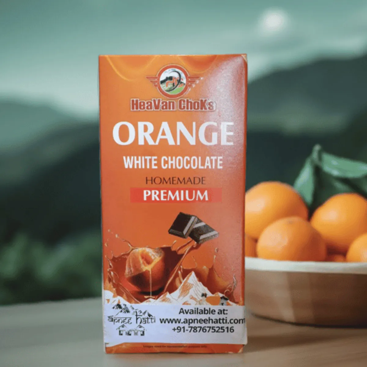 Orange White Chocolate 50g