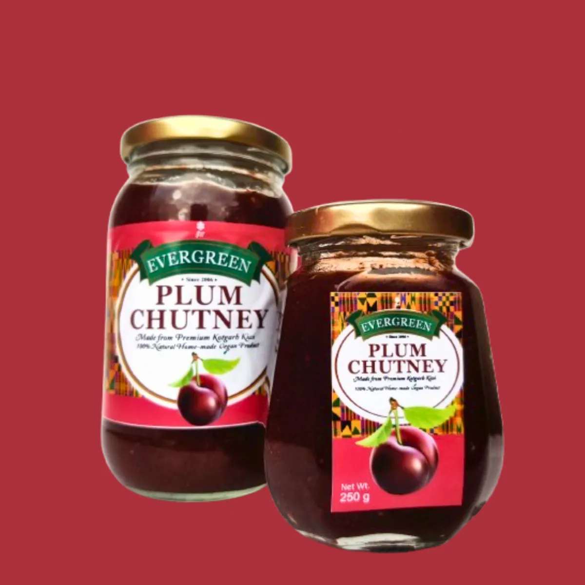 Organic handmade Aloo Bukhara plum chutney