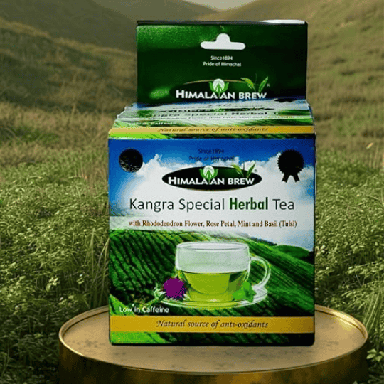 Himalayan herbal tea with rhododendron flowers, mint and basil – 150g loose leaf pack