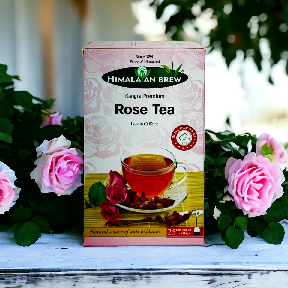 Apneehatti Bulgarian Rose Black Tea – Premium Handmade Floral Black Tea Bags for Wellness