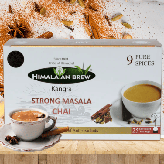 Strong Masala Chai – Authentic 9 Spice Indian Masala Tea