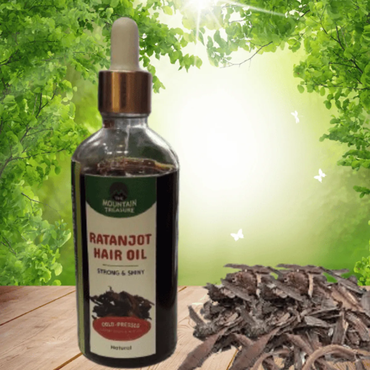  Ratanjot Hair Oil 100 ml Bottle