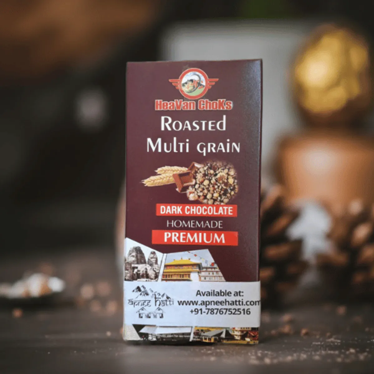  Roasted Multi Grain Dark Chocolate 