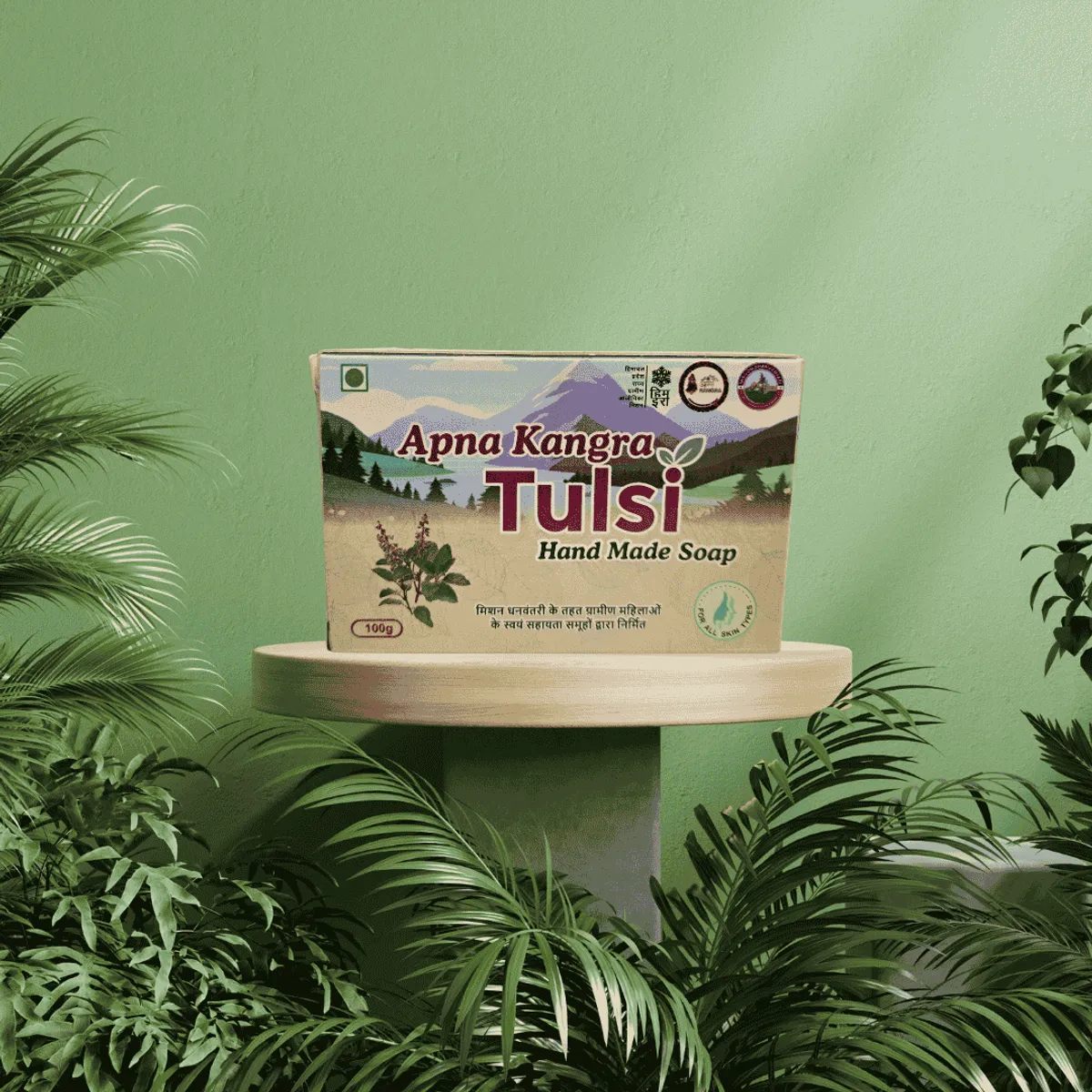 Tulsi Ark Handmade Tulsi Soap 