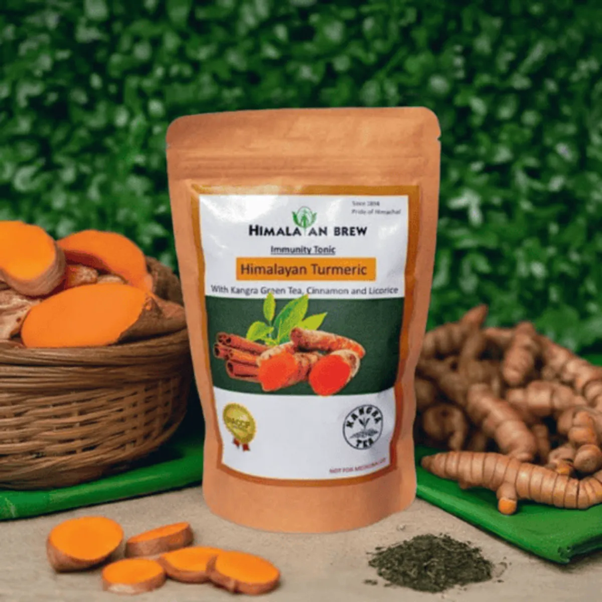 Turmeric Green Tea with Cinnamon & Licorice